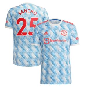 MAILLOT MANCHESTER UNITED EXTERIEUR SANCHO 2021-2022