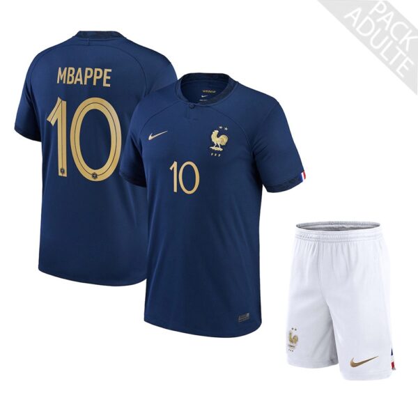 PACK FRANCE DOMICILE MBAPPE SAISON 2022-2023