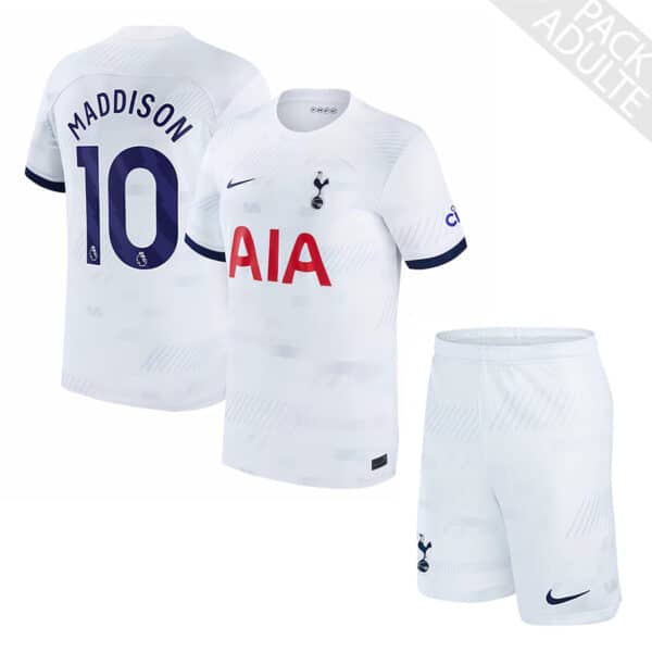 PACK TOTTENHAM DOMICILE MADDISON ADULTE 2023-2024