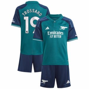 PACK JUNIOR ARSENAL THIRD TROSSARD 2023-2024