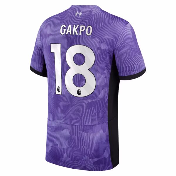 MAILLOT LIVERPOOL THIRD GAKPO 2023-2024