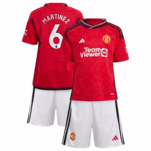 PACK JUNIOR MANCHESTER UNITED DOMICILE LISANDRO MARTINEZ 2023-2024