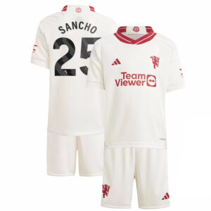 PACK JUNIOR MANCHESTER UNITED THIRD SANCHO 2023-2024