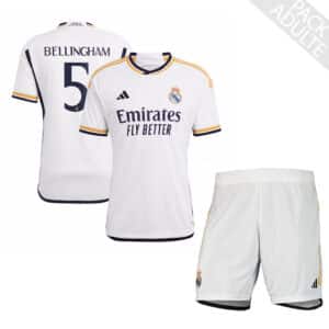 PACK REAL MADRID DOMICILE BELLINGHAM 2023-2024