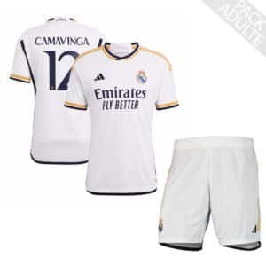 PACK REAL MADRID DOMICILE CAMAVINGA 2023-2024