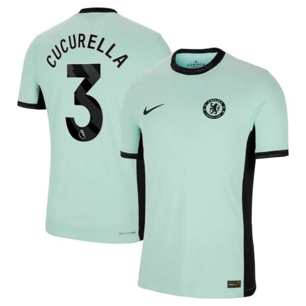 MAILLOT CHELSEA THIRD CUCURELLA VERSION VAPOR MATCH 2023-2024