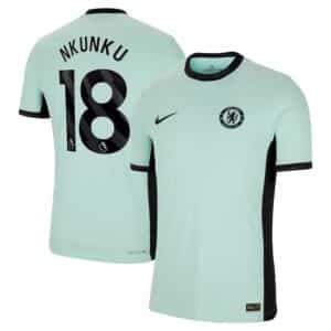 MAILLOT CHELSEA THIRD NKUNKU VERSION VAPOR MATCH 2023-2024