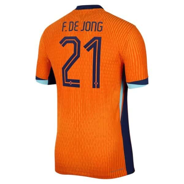 MAILLOT PAYS-BAS DOMICILE FRENKIE DE JONG DRI-FIT ADV VAPOR MATCH SAISON 2024-2025