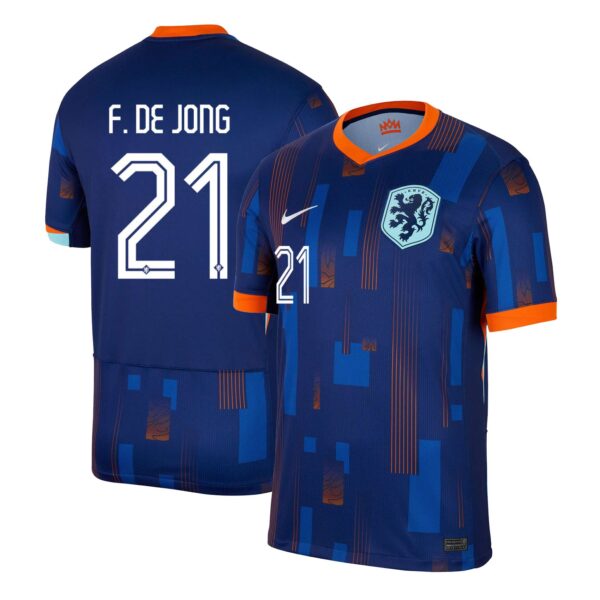 MAILLOT PAYS-BAS EXTERIEUR FRENKIE DE JONG SAISON 2024-2025