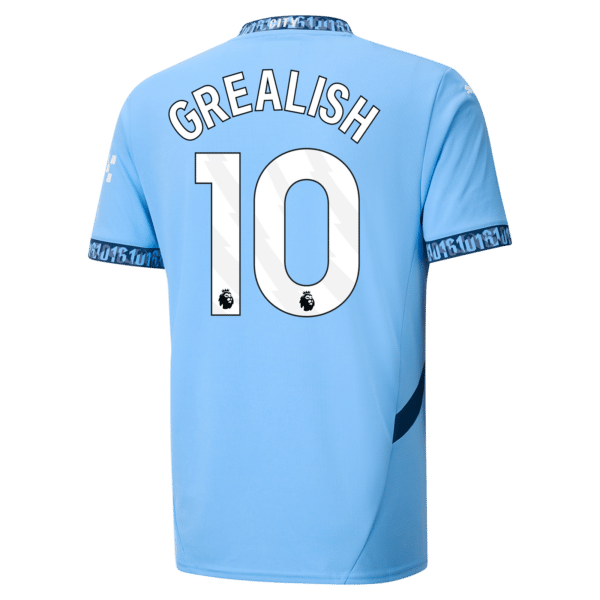 MAILLOT MANCHESTER CITY DOMICILE GREALISH SAISON 2024-2025