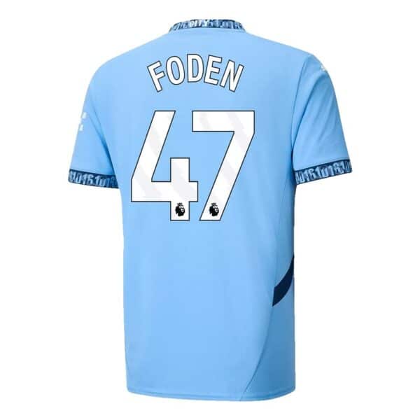 MAILLOT MANCHESTER CITY DOMICILE FODEN SAISON 2024-2025