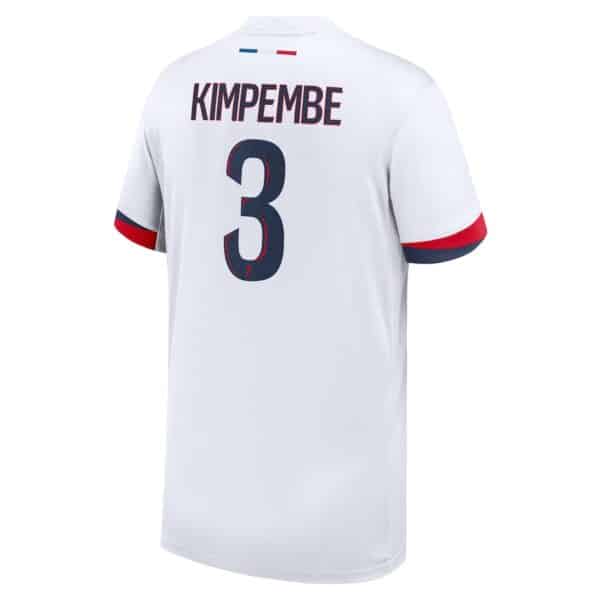 MAILLOT PSG EXTERIEUR KIMPEMBE SAISON 2024-2025