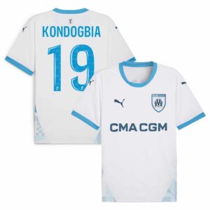 MAILLOT OLYMPIQUE DE MARSEILLE DOMICILE KONDOGBIA SAISON 2024-2025