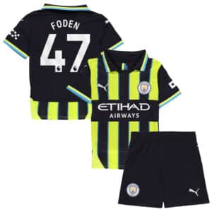 PACK JUNIOR MANCHESTER CITY EXTERIEUR FODEN SAISON 2024-2025