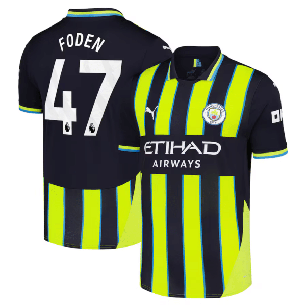 MAILLOT MANCHESTER CITY EXTERIEUR FODEN SAISON 2024-2025