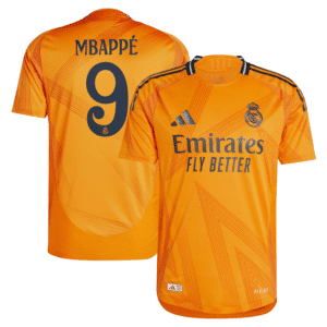 MAILLOT REAL MADRID EXTERIEUR MBAPPE VERSION AUTHENTIC SAISON 2024-2025