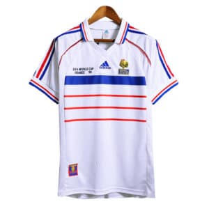 MAILLOT RETRO COLLECTOR FRANCE COUPE DU MONDE EXTERIEUR SAISON 1998